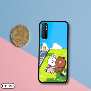 Ốp lưng nhám viền dẻo Xiaomi Mi Note 10 Lite