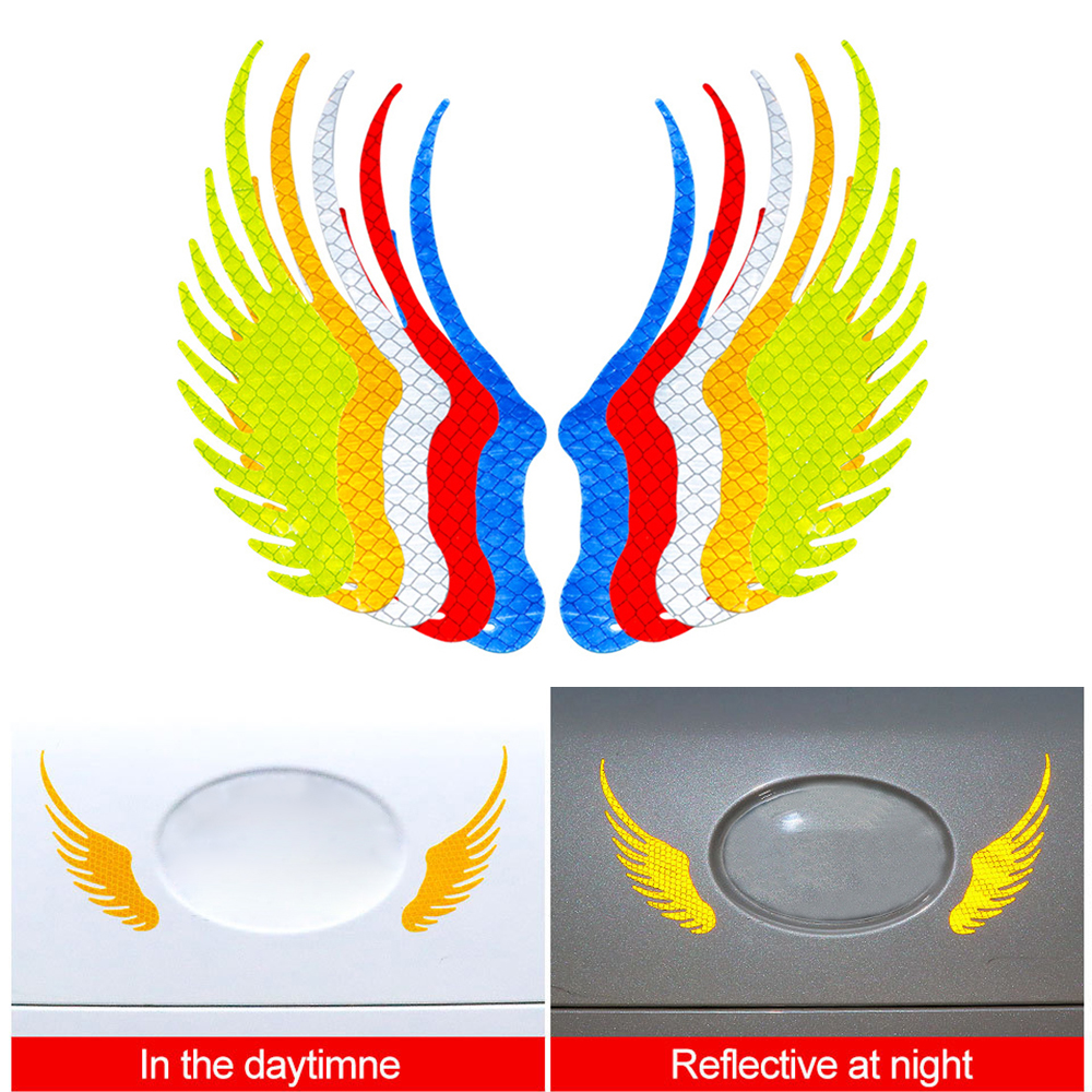 1 Cặp Decal Dán Xe Hơi Vui Nhộn
