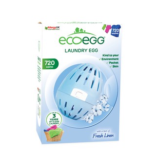 Trứng giặt sinh học Ecoegg 720 lần giặt - Chiết xuất tự nhiên, không có bất kỳ tác dụng nào lên da - Made in UK