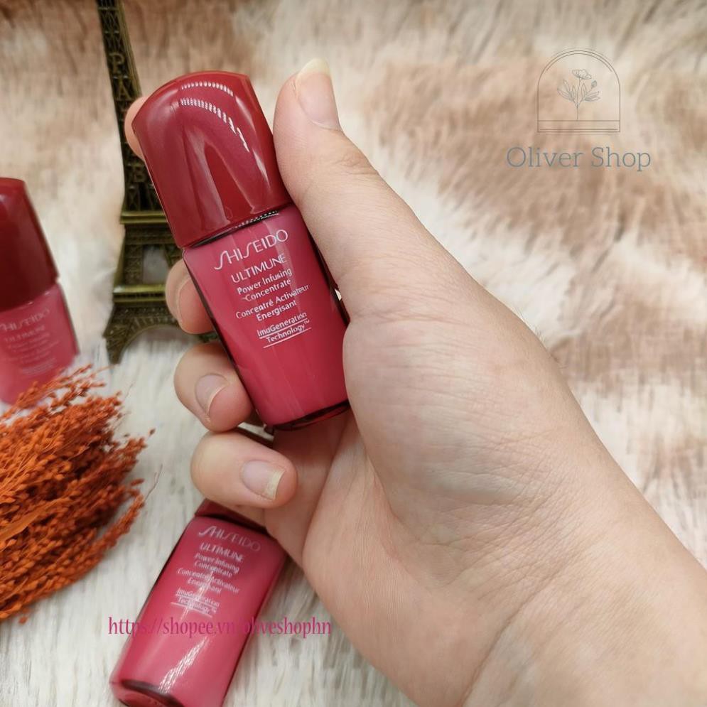 Tinh Chất Dưỡng Da Shiseido Ultimune Power Infusing Concentrate 10ml - bảo vệ làn da khỏe mạnh rạng rỡ