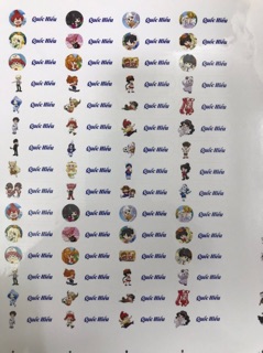 Sticker mẫu mới cho bé