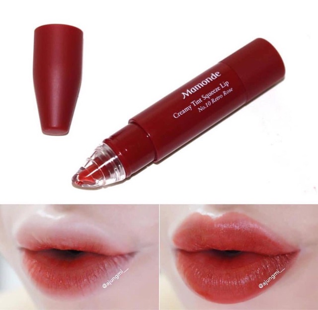 Son Kem Mamonde Creamy Tint Squeeze Lip