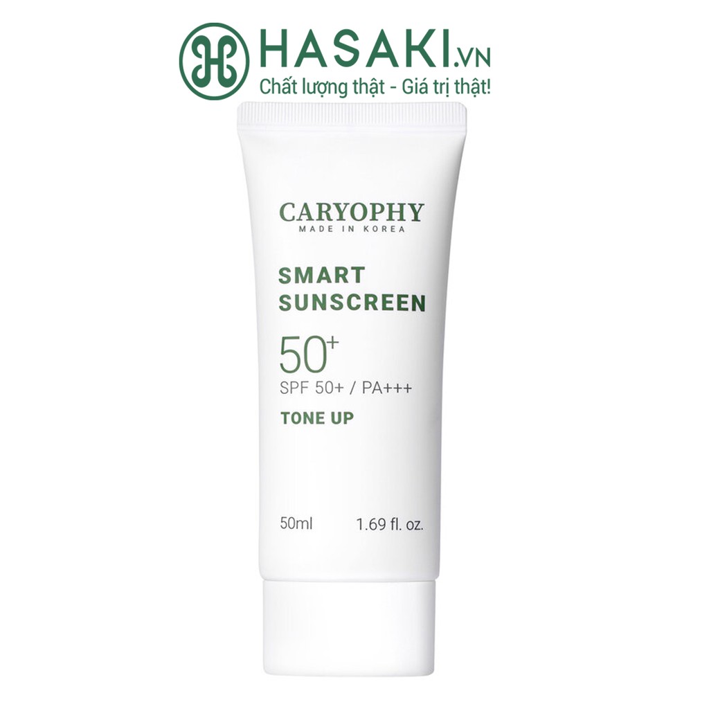 Kem Chống Nắng Caryophy Smart Sunscreen Tone Up SPF50+ PA+++