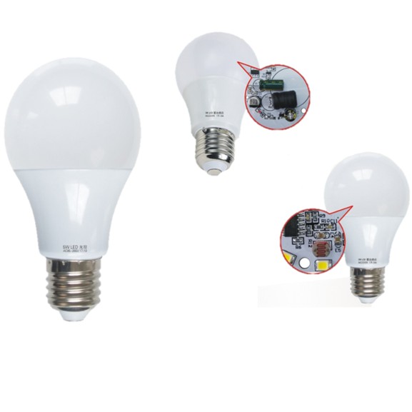 Combo 2 Đèn led cảm ứng ánh sáng ZK7W