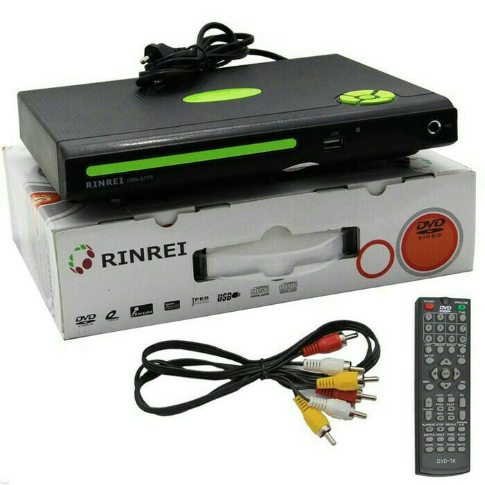 Rinrei Dvd Player - Optical Player - Usb + Micro Không Kèm Đầu Cắm Cho Karaoke Josss