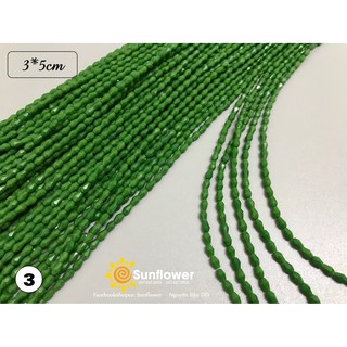 Chuỗi pha lê giọt nước đục cao cấp