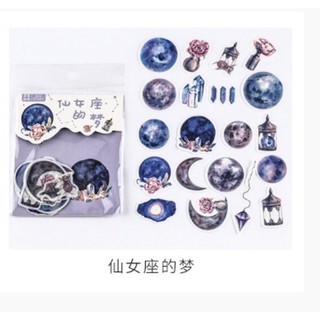  Sỉ 50 túi sticker hình dãn (10 mẫu)