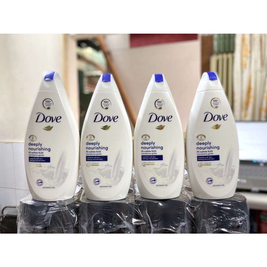 Sữa Tắm Dove Đức Trắng Mịn Cho Da 500ml - Chính Hãng