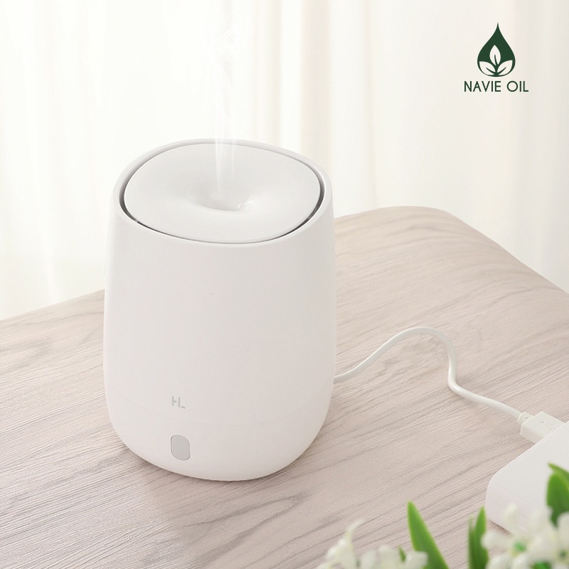 Máy Xông Tinh Dầu Kiêm Máy Phun Sương Tạo Ẩm Xiaomi mini HL Tích Hợp Đèn Led 7 màu NAVIEKN03
