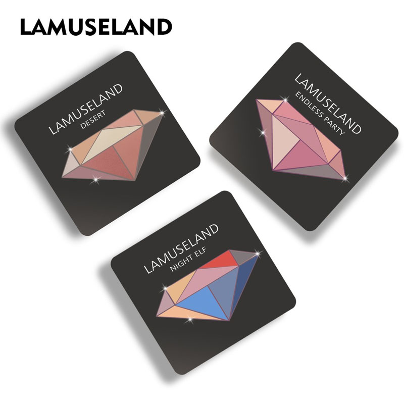 Bảng phấn mắt LAMUSELAND LA33 9 màu thời thượng 12g