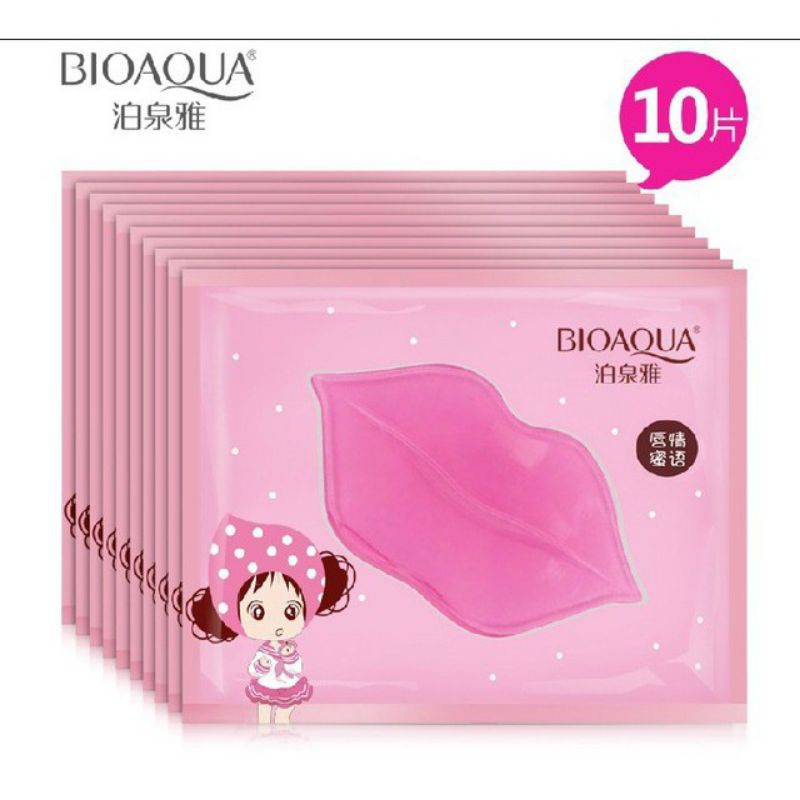 Mặt nạ môi Bioaqua 💋 FREESHIP 💋 dưỡng môi  giảm thâm, Mask môi cực tốt