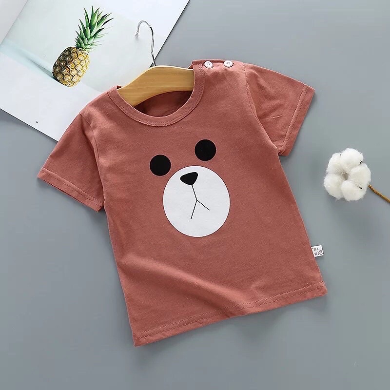 Áo phông hè cho bé in hình dễ thương, hàng đẹp