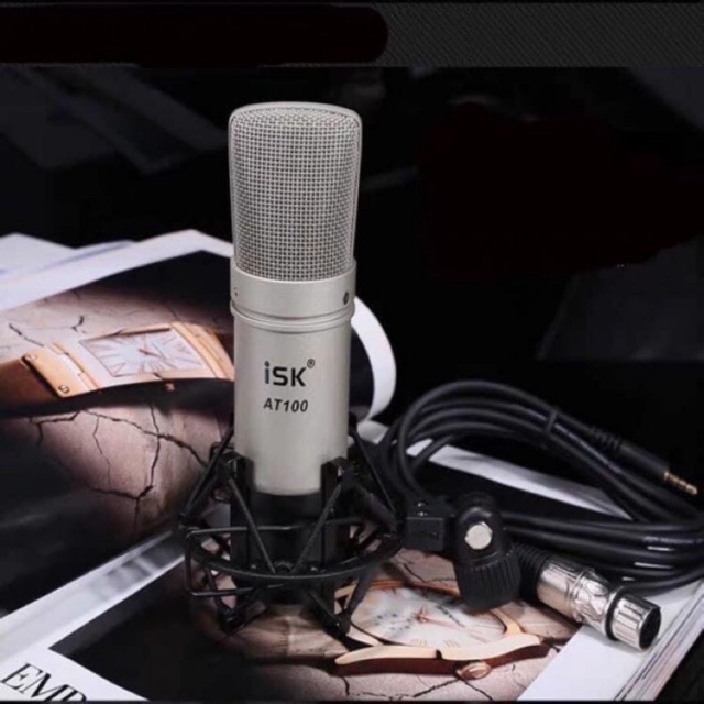 Mic isk at100 hàng chính hãng loại 1