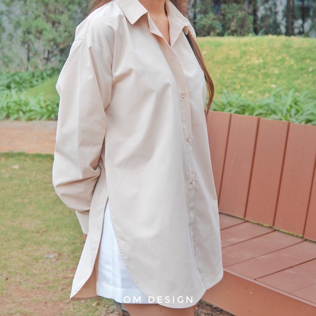 Áo sơ mi basic - Oversize