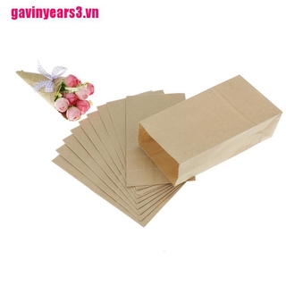 Bộ 10 Giấy Nâu Phong Cách Vintage