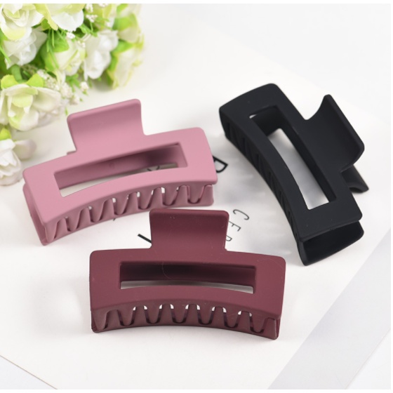 Kẹp tóc càng cua hoạ tiết cỡ lớn xinh xắn  Clovershop68