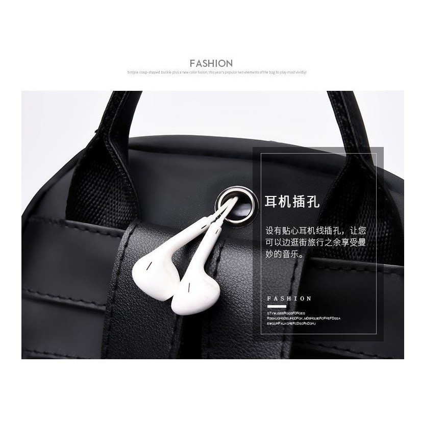 Balo Chống Thấm Nước Oxford Phong Cách Hàn Quốc ( Không Móc Chìa Khóa ) L06