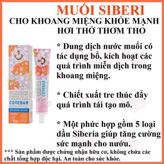 Kem đánh răng hữu cơ Agafia