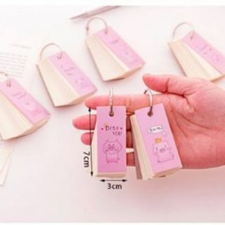 Flashcard mẫu heo hồng