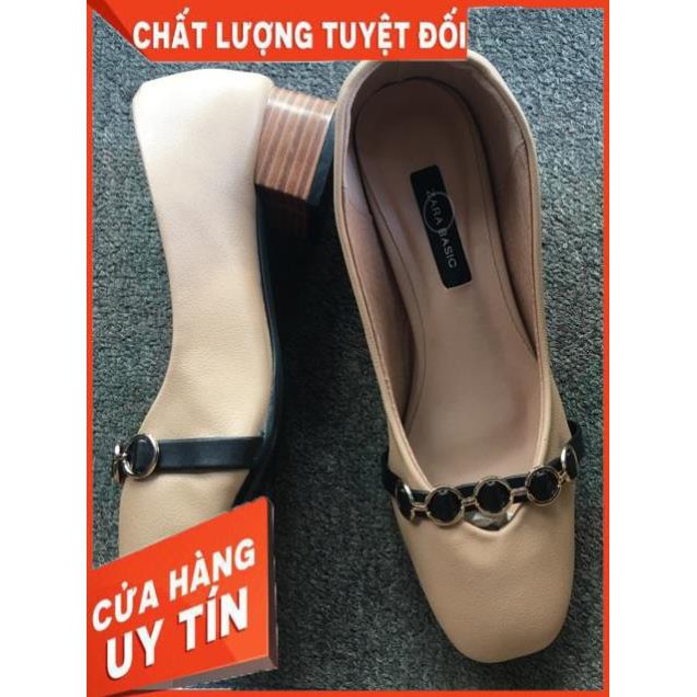 Giày Công Sở Gót 3cm - Giày Nữ Gót 3 Phân Hàng Loại Đẹp