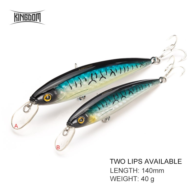 Kingdom Mồi Giả Câu Cá 140mm 40g Chất Lượng 5382