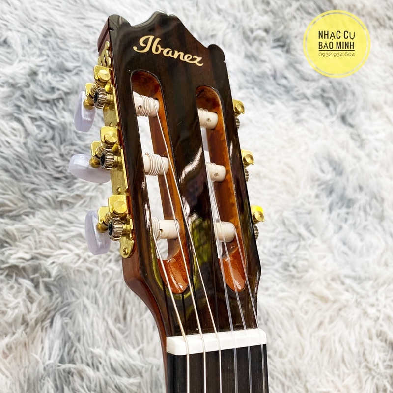 Đàn guitar classic IBanez GA5TCE có gắn sẵn EQ thùng mỏng. Kèm phụ kiện. BH 12 tháng