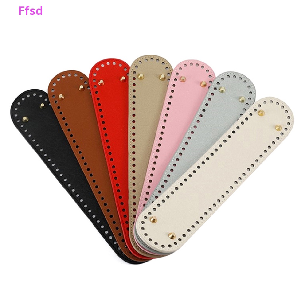 Túi Đeo Chéo Da Pu Hình Oval Đáy Dài Làm Thủ Công Thời Trang Cho Nữ