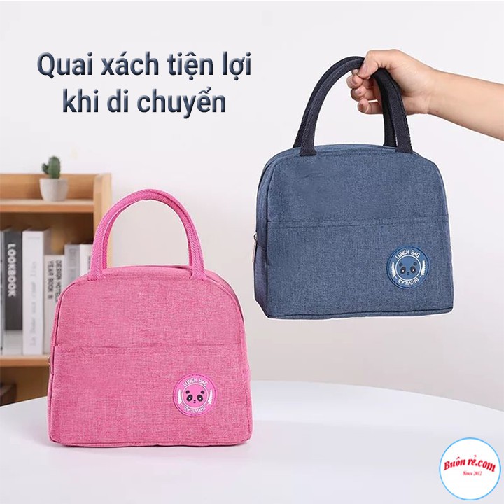 Túi Giữ Nhiệt Đựng Hộp Cơm Cao Cấp Lunch Bag Chống Thấm Nước 00991