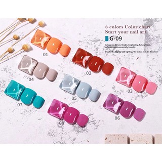 Sơn móng tay, sơn gel nail JINJU mã G09 chai 15ml chính hãng chất lượng very good nail -ĐỒ NAIL VIỆT