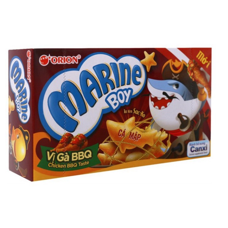 Hộp Bánh Cá Marine Boy 35g Các Vị