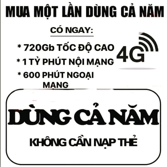 Thánh sim vina 4G