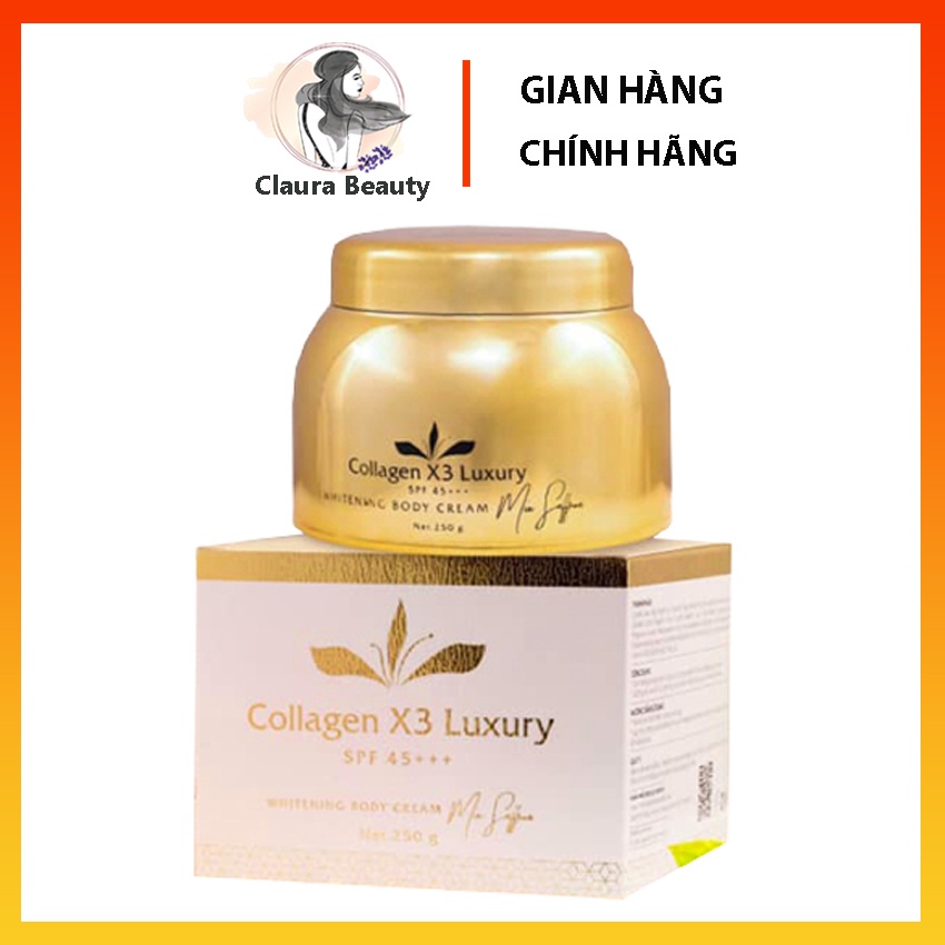 Body Collagen x3 Luxury chính hãng Claura Beauty