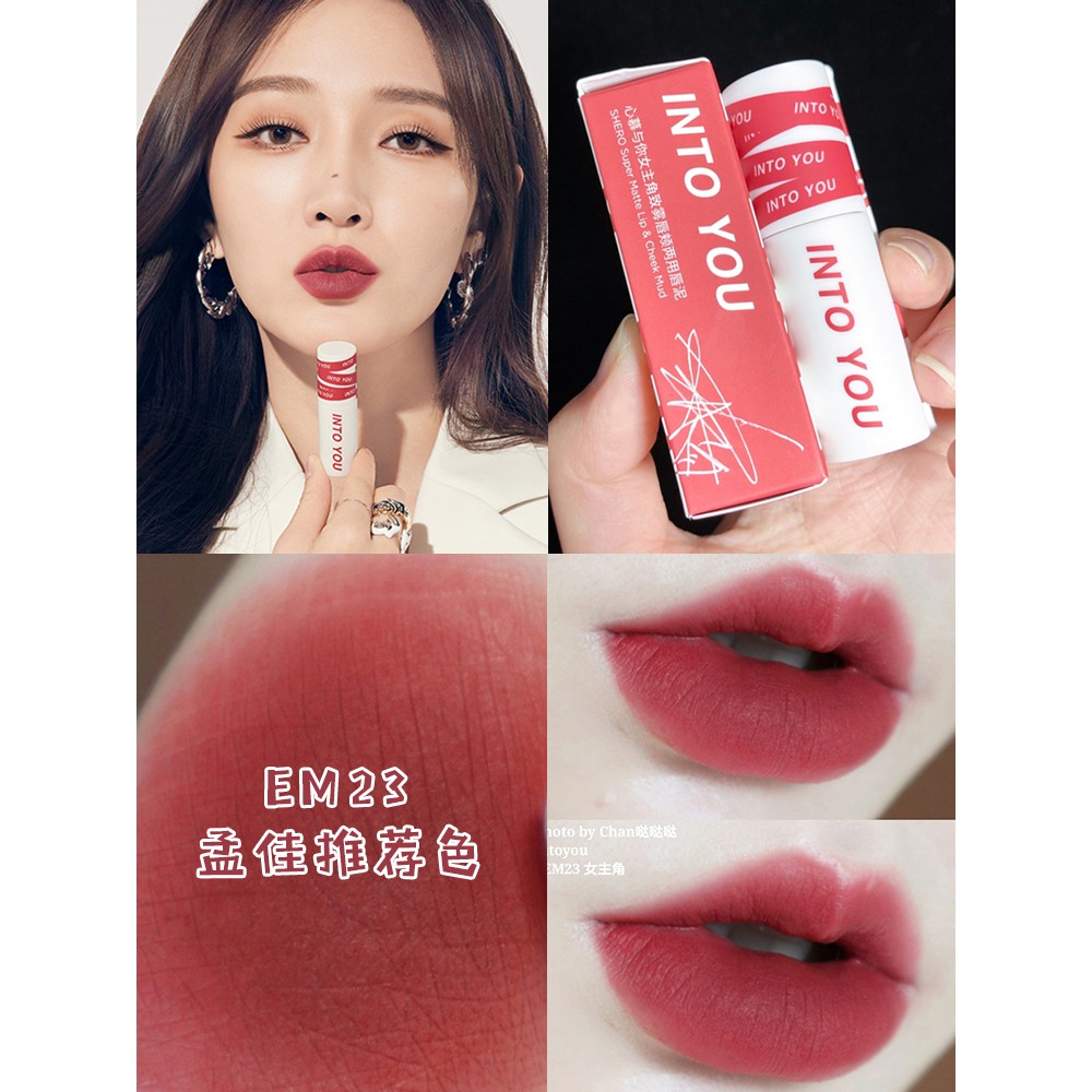 [Hàng mới về] Son Môi Cực mịn INTO YOU × Marley Chất Nhung Lì 100% Chất Lượng Cao EM13  EM17  CÓ SẴN  Nội Địa Trung | BigBuy360 - bigbuy360.vn