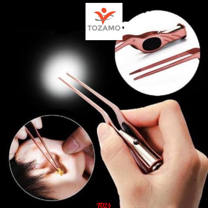 Ngoáy tai có đèn 🍉FREESHIP🍉Cây gắp ráy tai có đèn soi cho bé T024