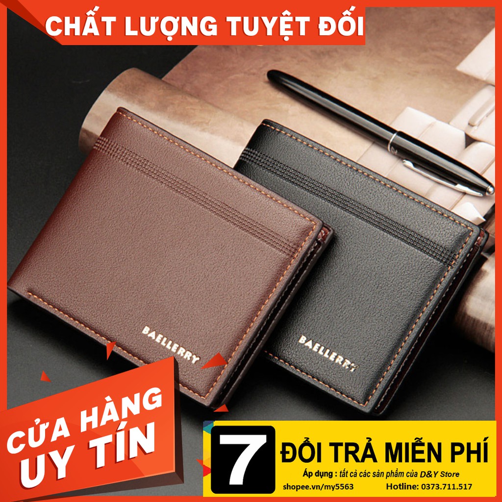 Ví da Nam, ví da ngoại nhập cao cấp, da PU cao cấp - t60833