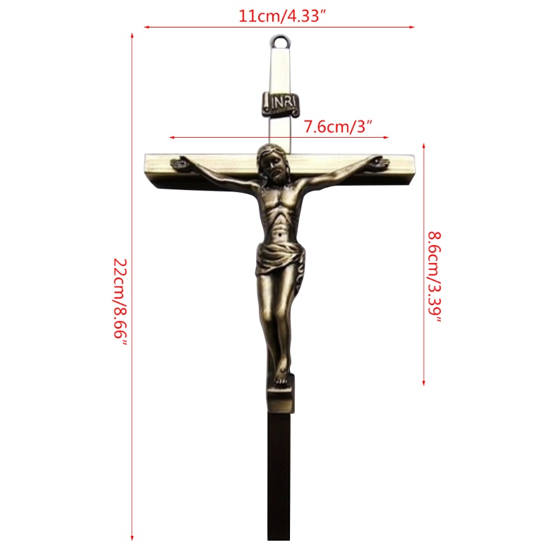 Phụ Kiện Treo Tường Trang Trí Hình Thánh Giá Chúa Jesus