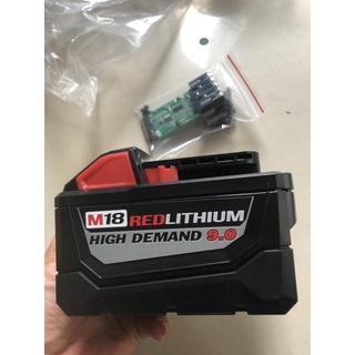võ mạch milwaukee 9ah đẹp như zin