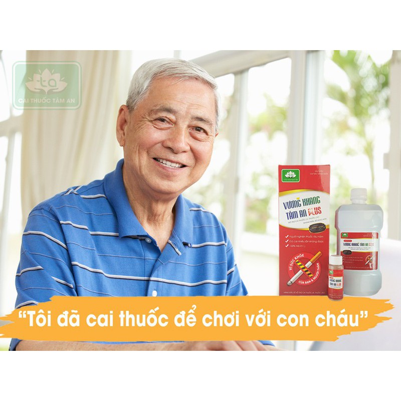 NƯỚC SÚC MIỆNG CAI THUỐC LÁ TÂM AN k t