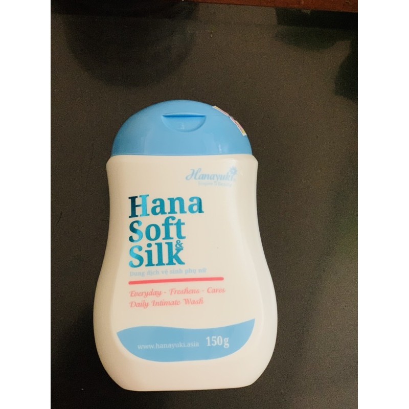 DUNG DỊCH VỆ SINH PHỤ NỮ HANA SOFT&amp;SILK 150g