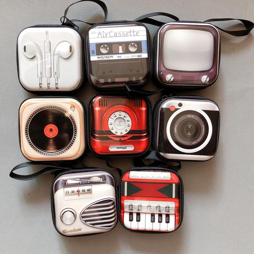 IVORY Ví Mini Đựng Tiền Xu Phong Cách Retro Hàn Quốc Dễ Thương
