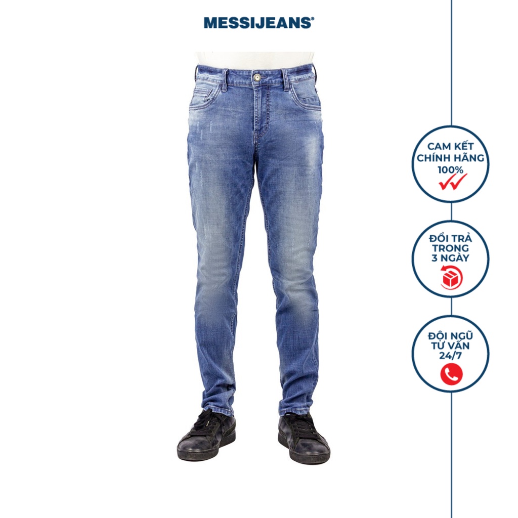 Quần jeans dài nam ống ôm MESSI SJM1126-20
