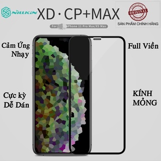 MIẾNG DÁN CƯỜNG LỰC IPHONE XS MAX NILLKIN XD CP+MAX CHÍNH HÃNG