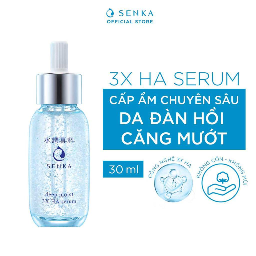 Serum dưỡng ẩm và chống lão hóa SENKA DEEP MOIST 3X HA SERUM 30ML
