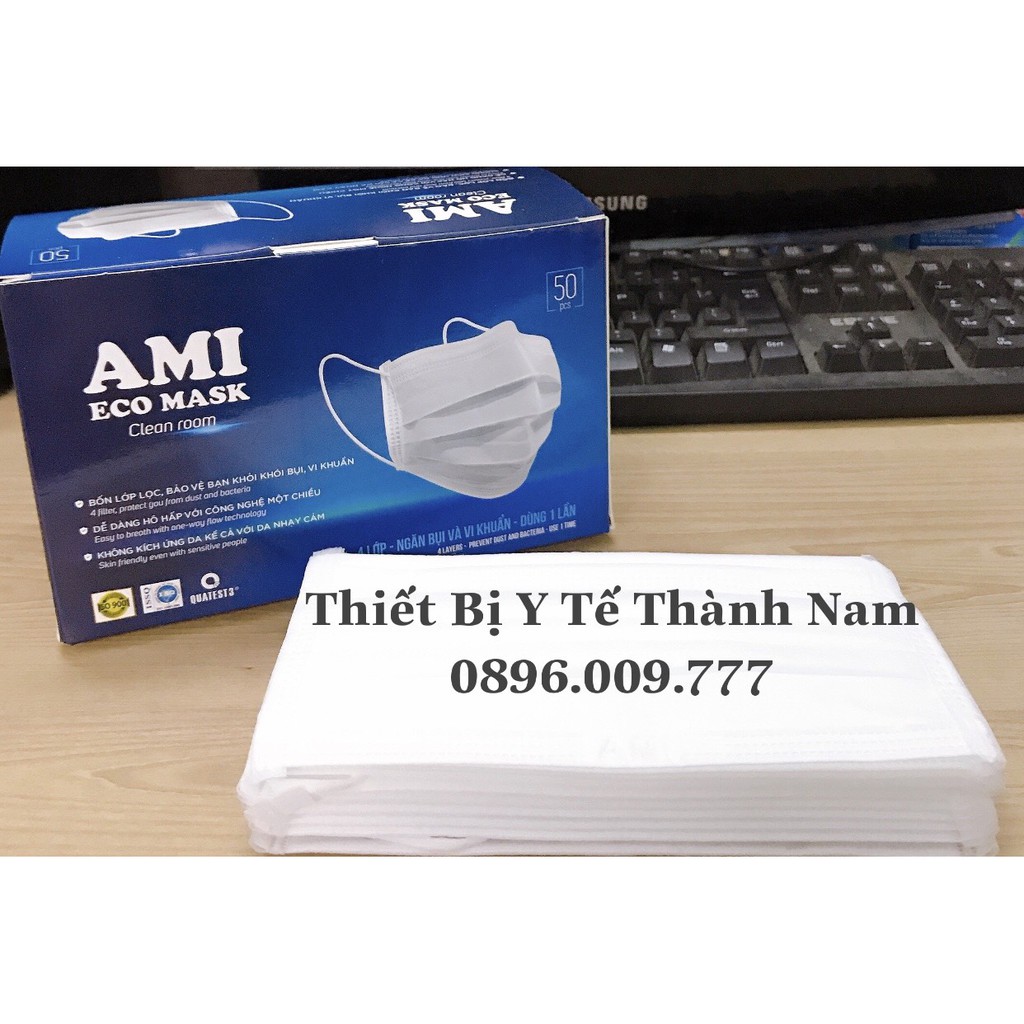 KHẨU TRANG Y TẾ 4 LỚP AMI