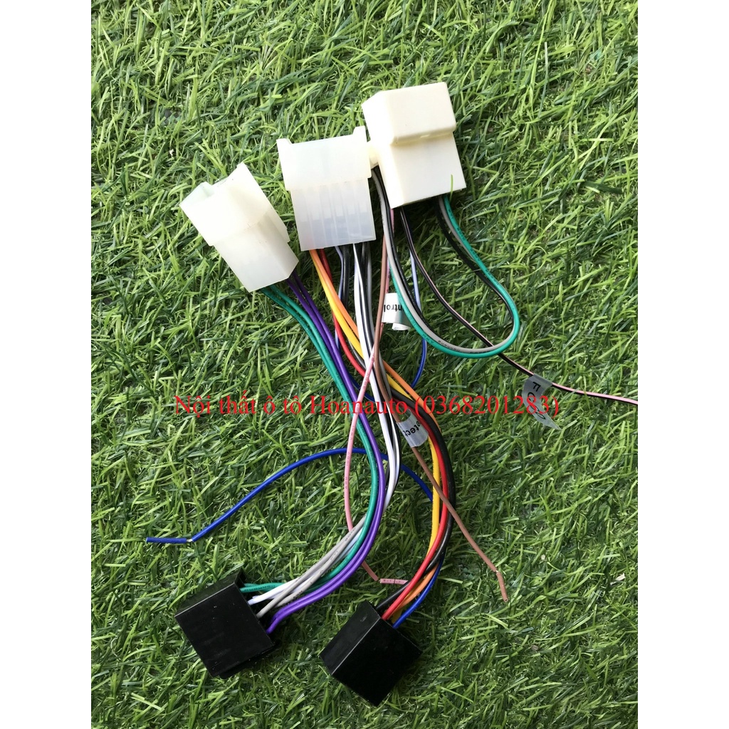 Dây Rắc Nguồn, Âm thanh, Cho Đầu CD và DVD ô tô - 12 pin và rắc cái Toyota