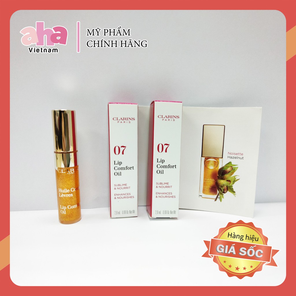 Dầu dưỡng môi Clarins Instant Light Lip Comfort Oil 2.8ml | BigBuy360 - bigbuy360.vn