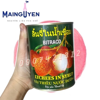 Vải thiều ngâm nước đường