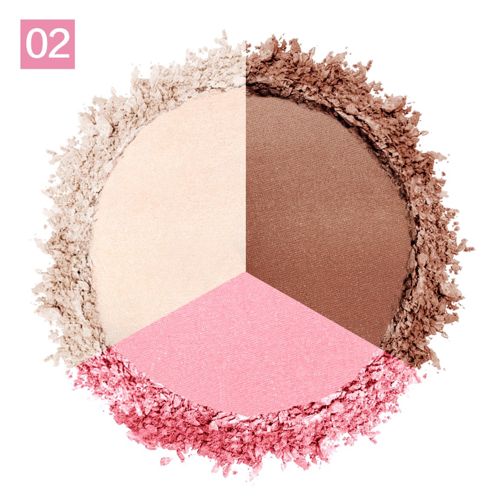 (Hàng Mới Về) Phấn Má Hồng Bắt Sáng Lấp Lánh Beautybigbang 3 Màu Tùy Chọn Jp5 | BigBuy360 - bigbuy360.vn