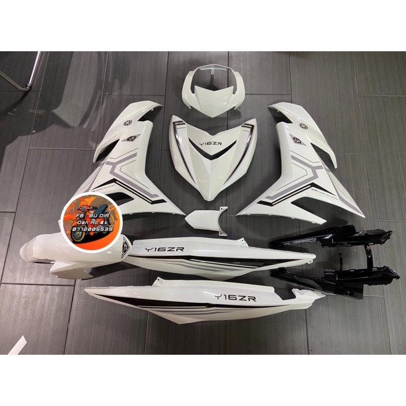 Áo Ex150 Trắng Đen + Tem Thường