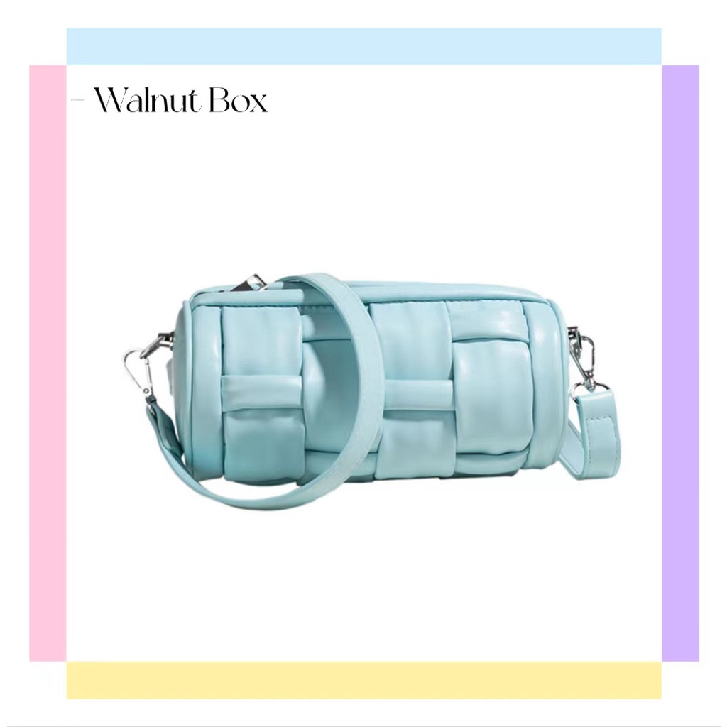 Túi Đeo Chéo Hình Trụ Phong Cách Mới 2022